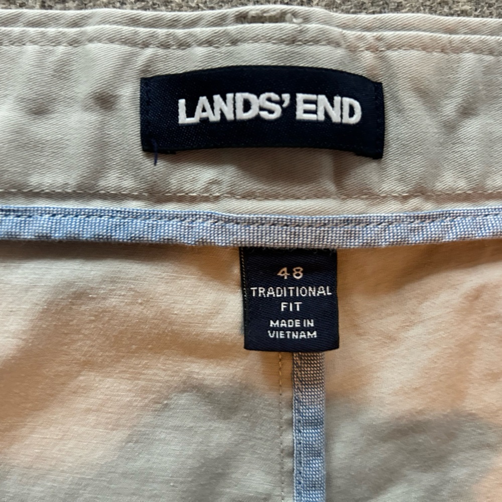 Lands End Khahi pants waist 48